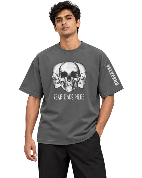 FEAR ENDS HERE (ANTHRACITE GREY)